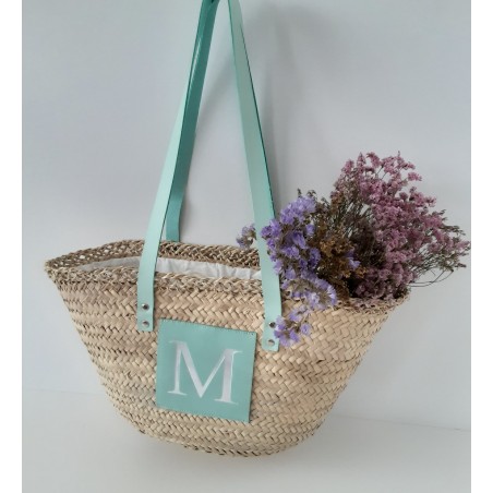 Capazo Toscana Mediano letra plata